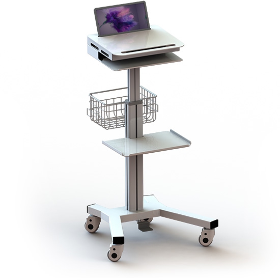 Computer Medical Trolley